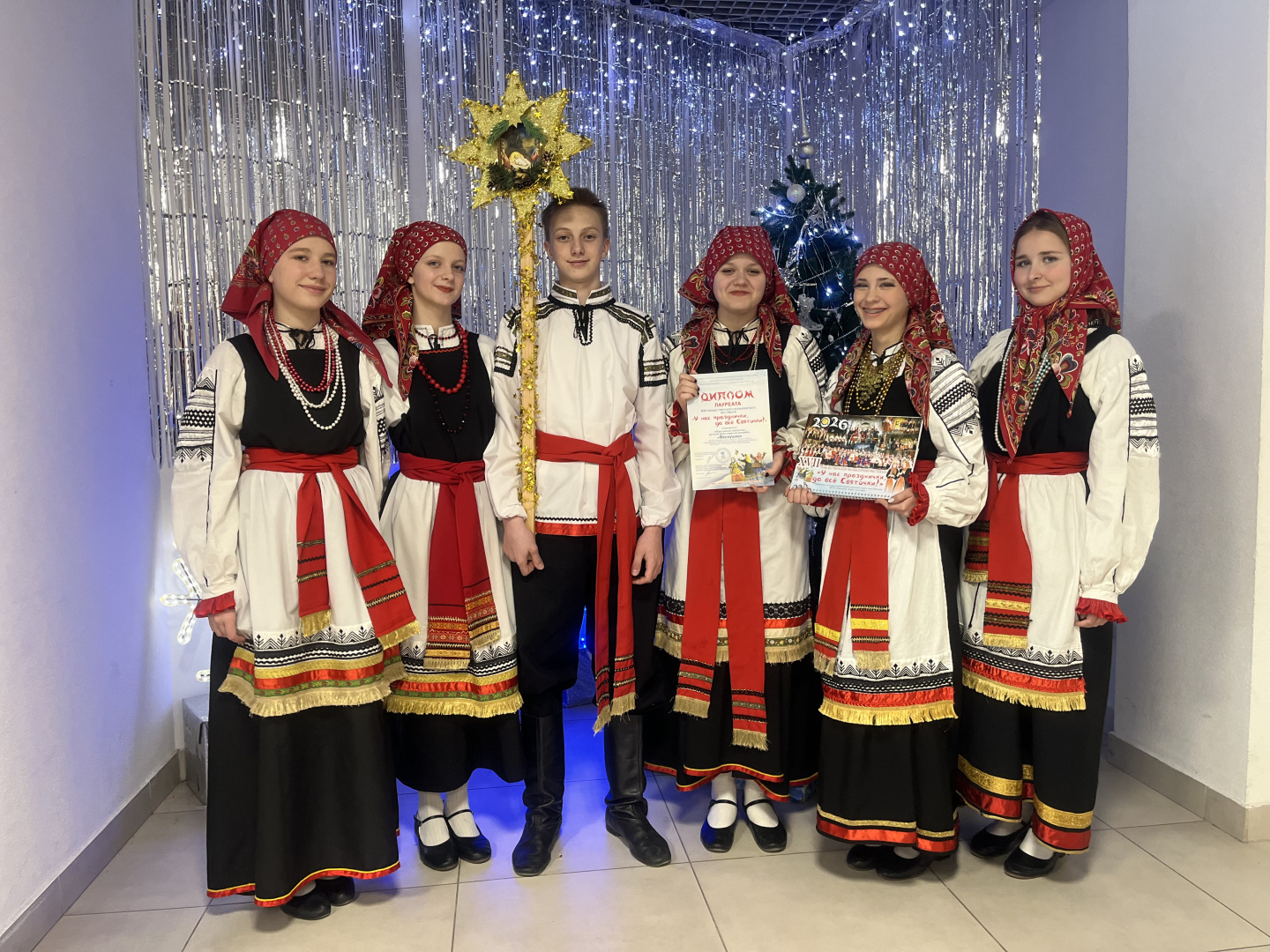 Exemplary collective children's folk ensemble «Vyosnushka»